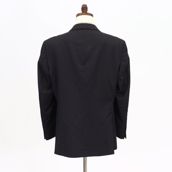 Jones New York 44R Gray Solid 2-Button Sport Coat Blazer Jacket B798 - Picture 7 of 11